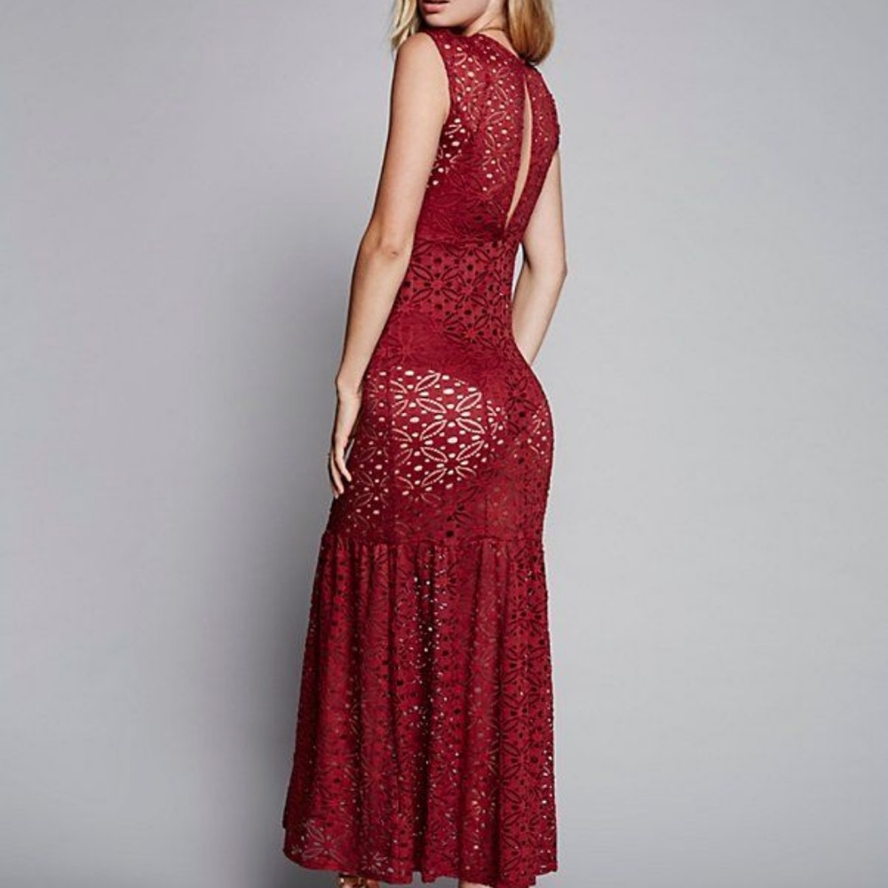 Intimately Free People Highline Lace Slip Dress